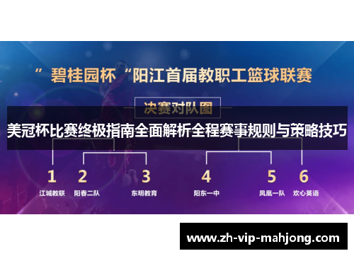 美冠杯比赛终极指南全面解析全程赛事规则与策略技巧 美冠杯比赛终极指南全面解析全程赛事规则与策略技巧